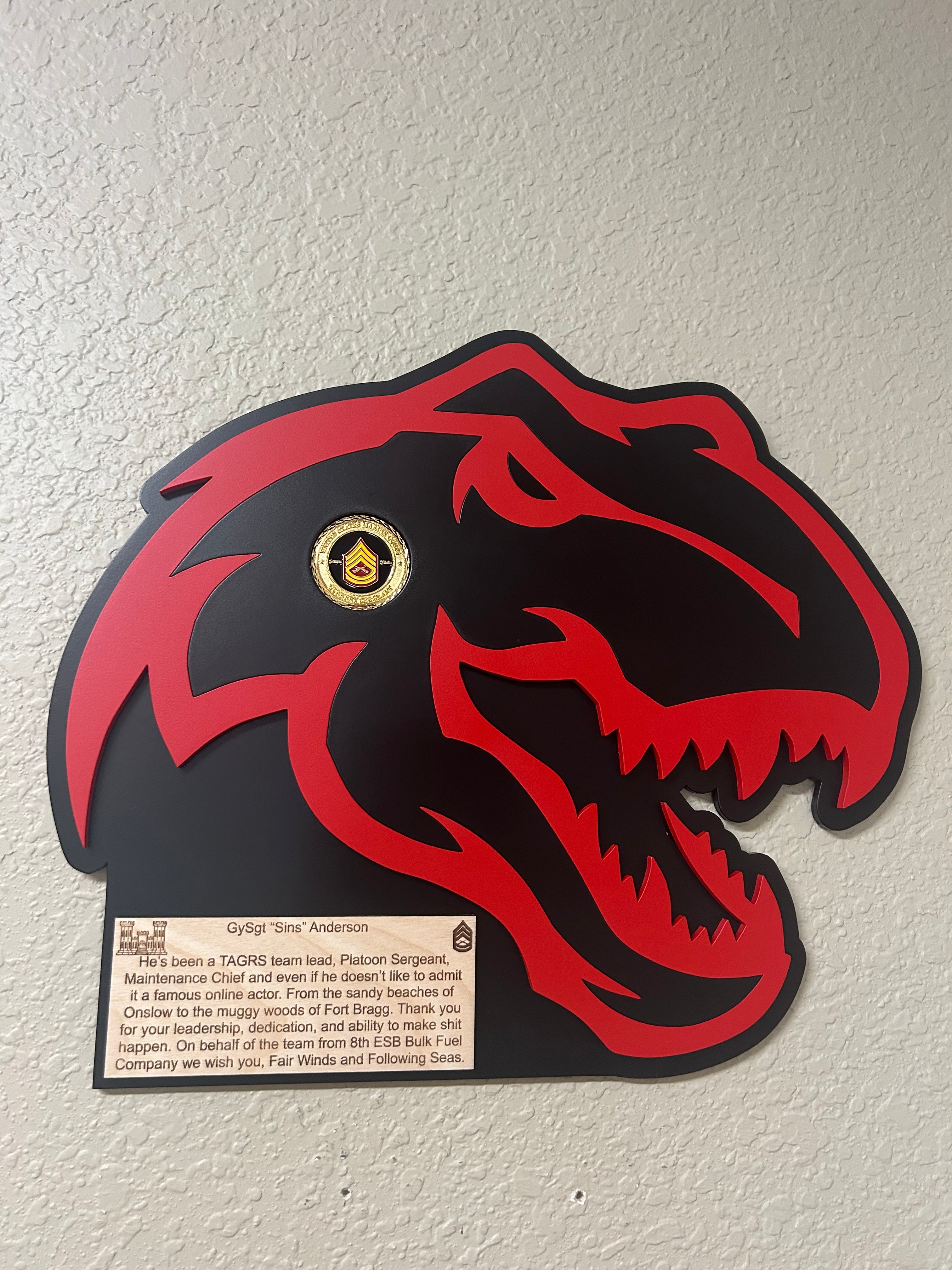Trex plaque