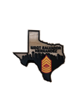 Msgt Texas Skyline Plaque