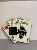 Punisher card plaque
