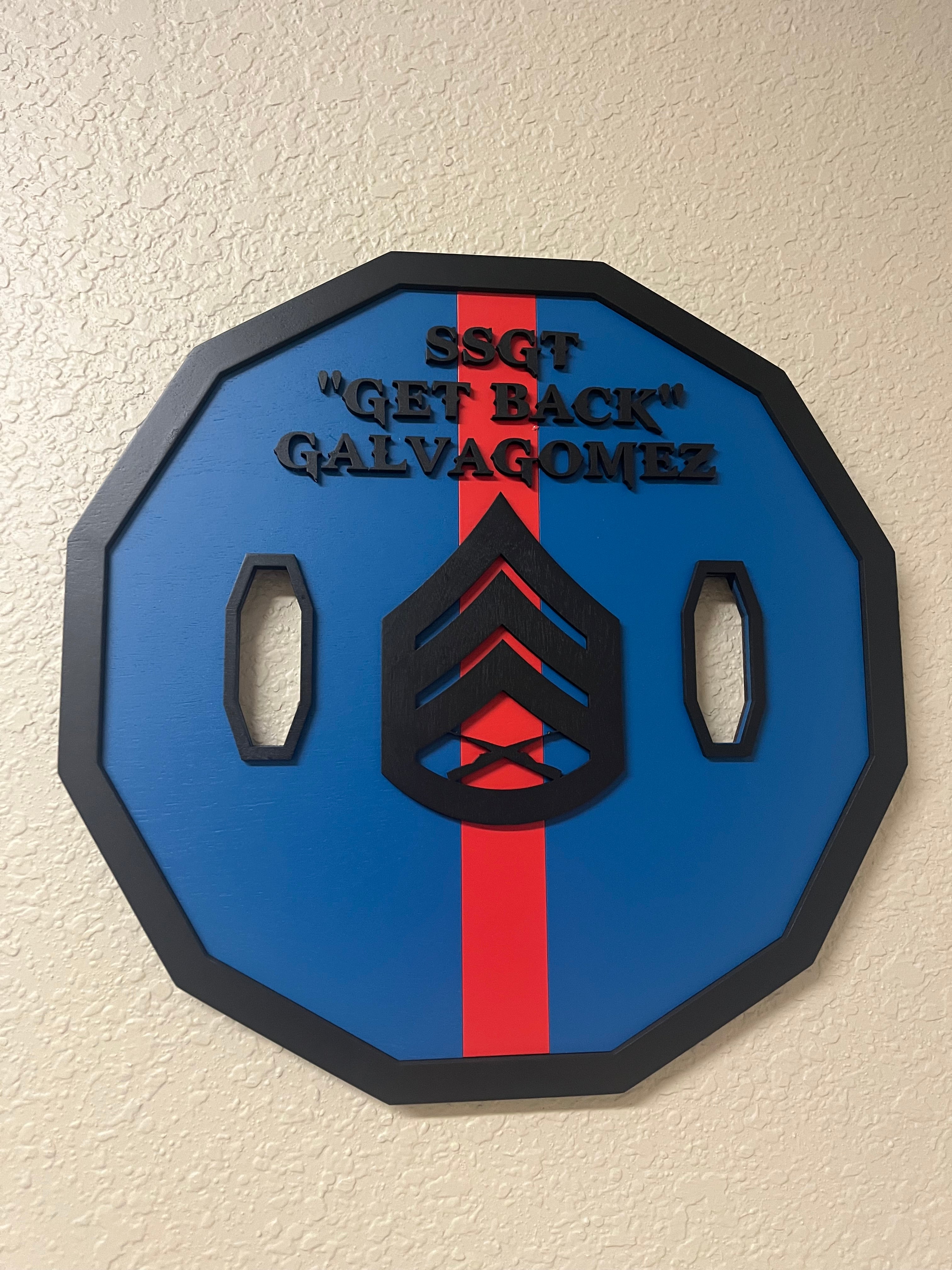 45lb plate with handles