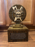 Warlord stand plaque