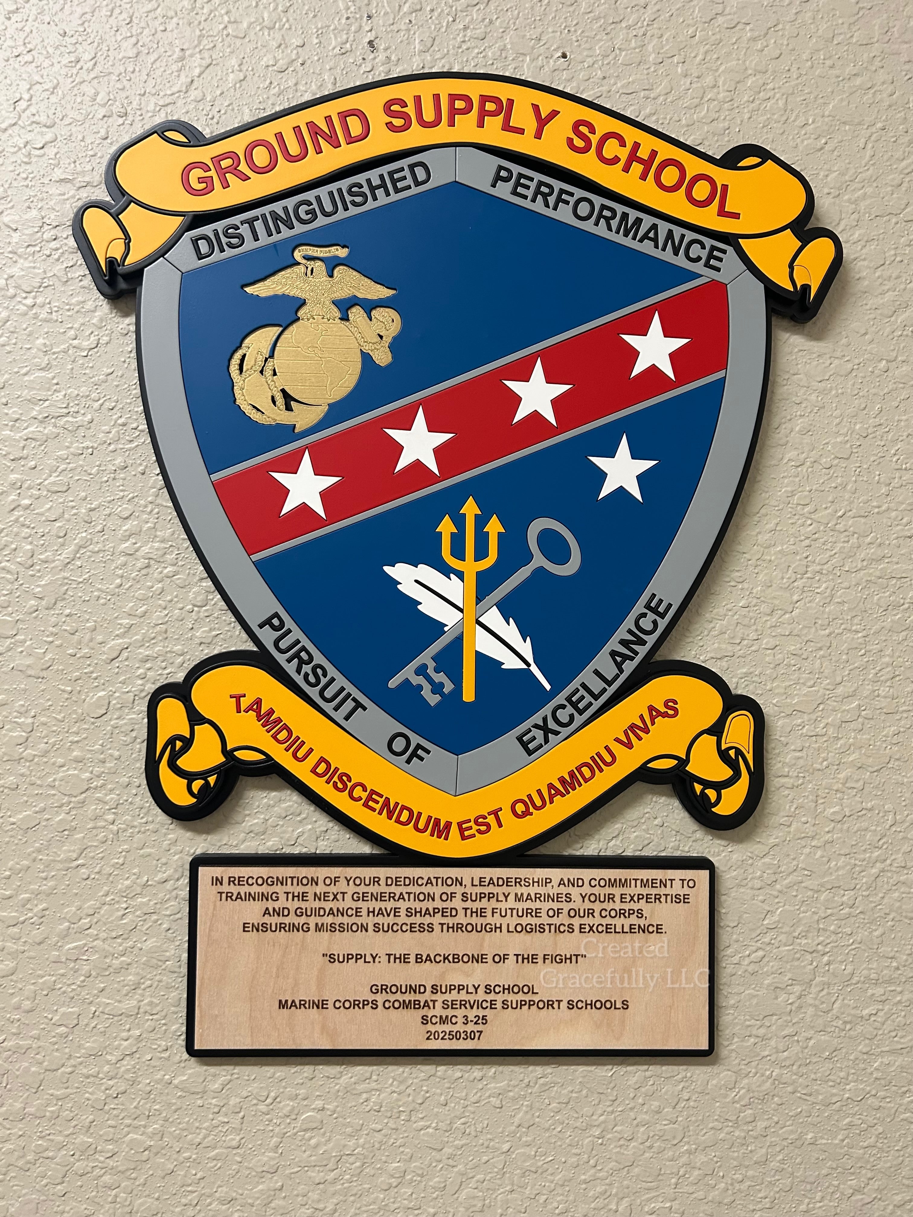 Ground supply school