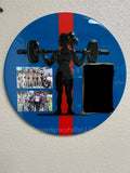 Workout girl plaque