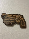 1911 revolver plaque