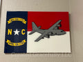 Nc flag plaque