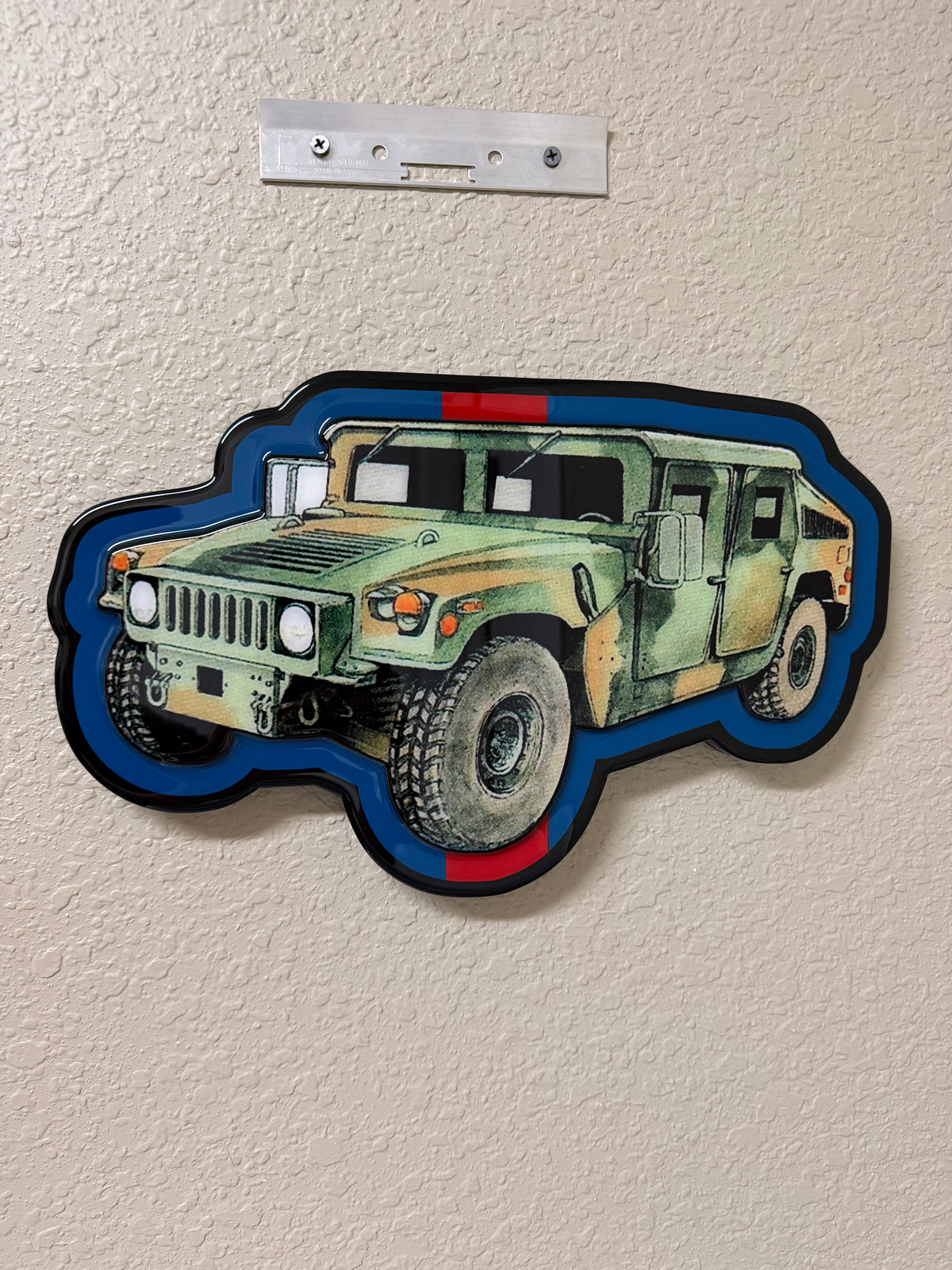 Bloodstripe Humvee