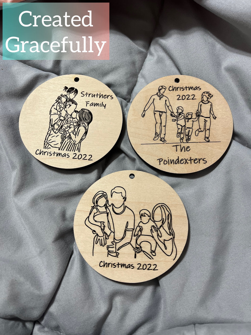 Family circle Ornaments