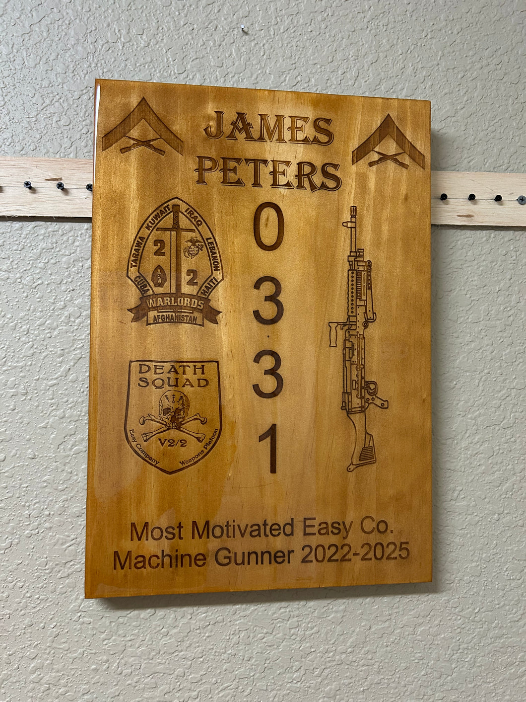 1/8 Plaque