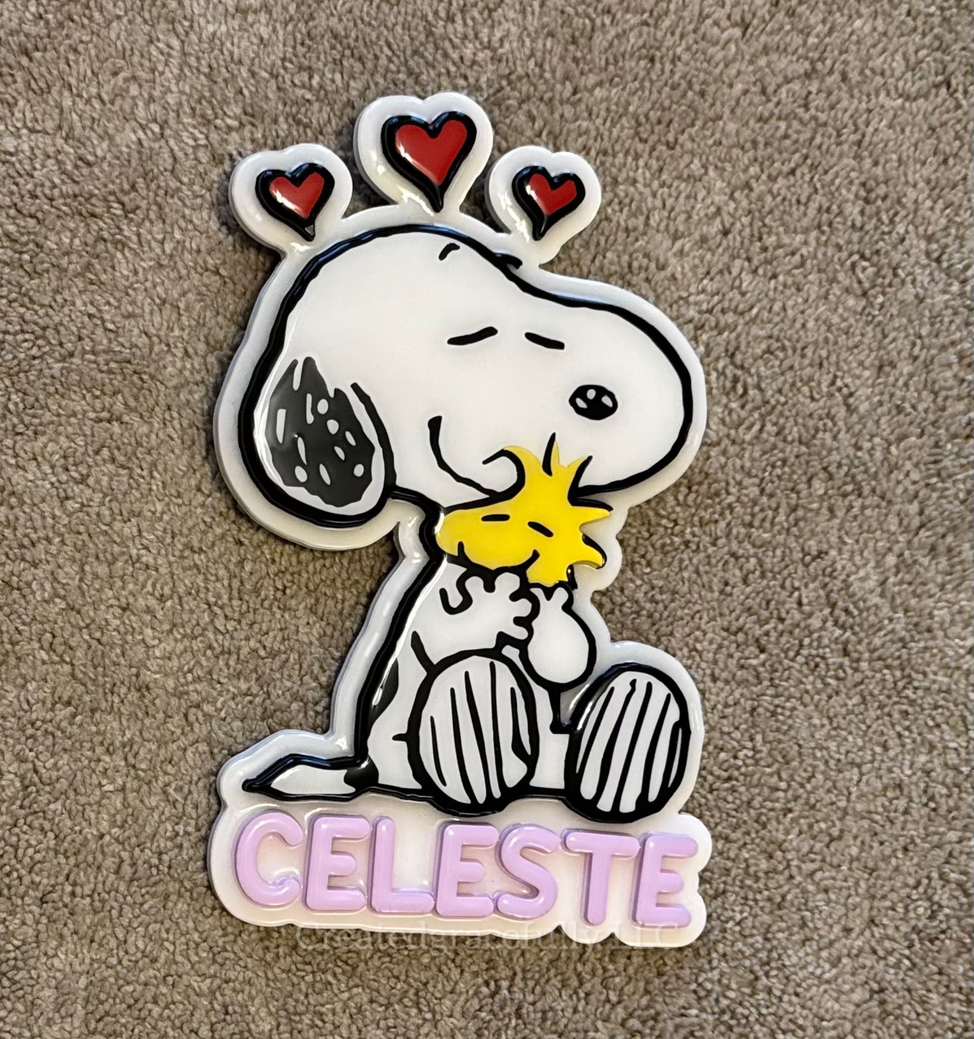Snoopy plaque