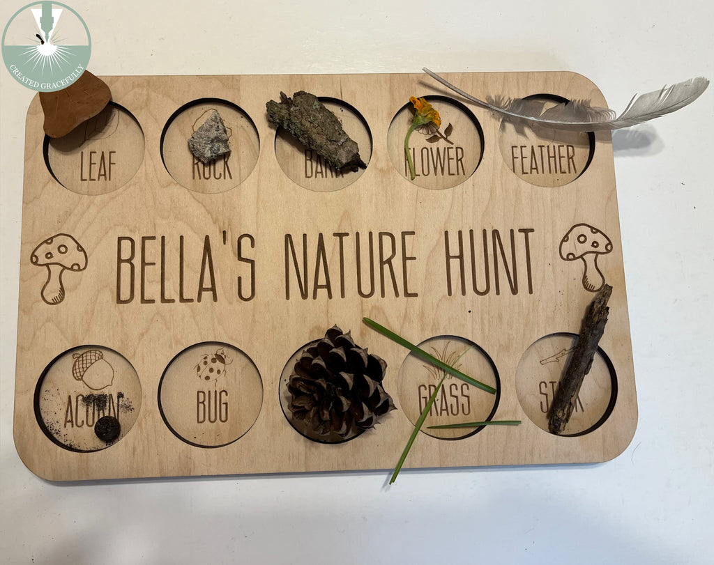 Nature hunt board