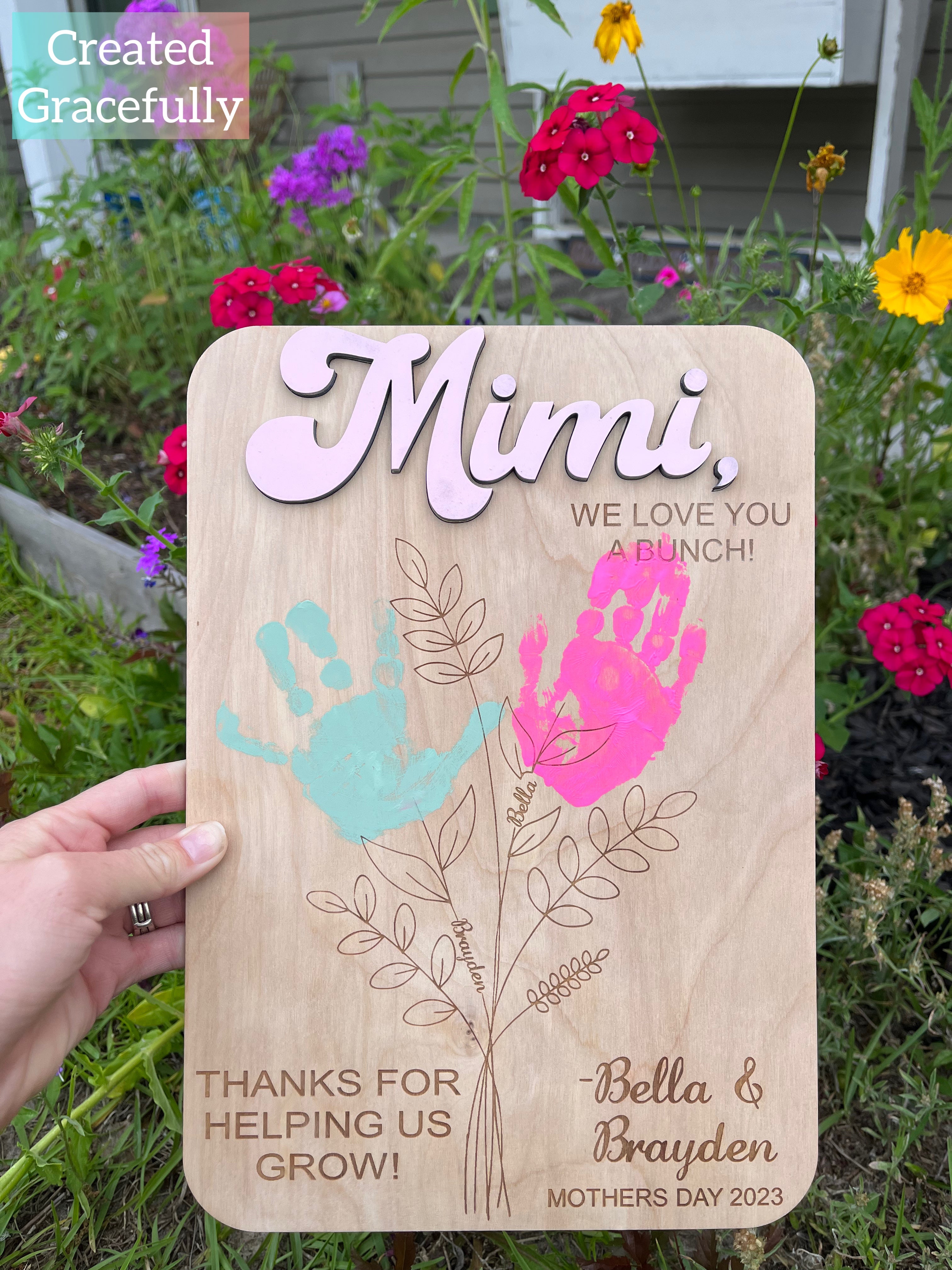 Mother’s Day Flower frame