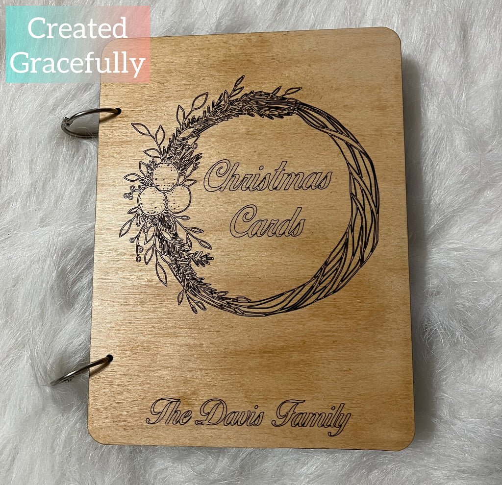 Christmas card cover